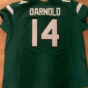 New York Jets Authentic Gotham Green Sam Darnold …